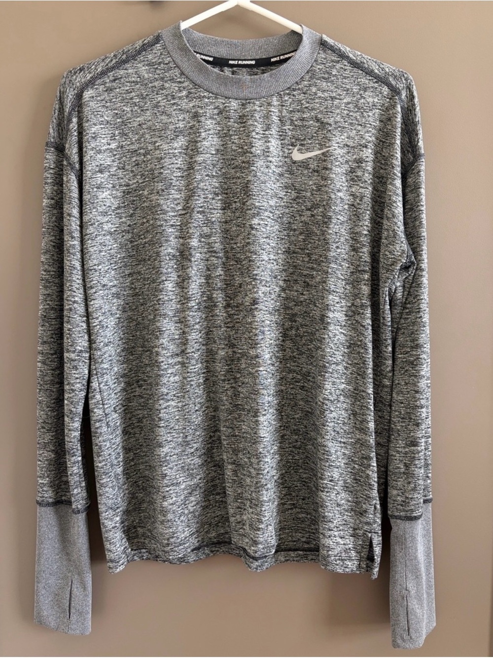 Nike Dri-Fit Element Long Sleeve Crew Running Shirt